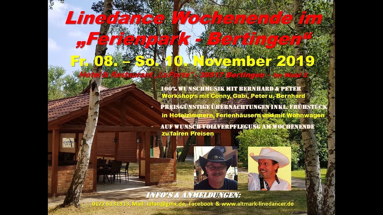 Linedance Wochenende im La Porte Bertingen