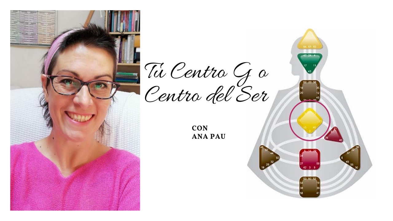 Diseño Humano, cómo funciona tu Centro G o Centro del Ser con Ana Pau