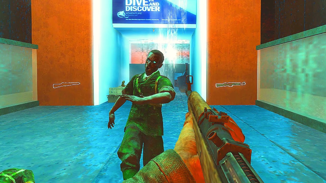 WORLD AT WAR ZOMBIES: AQUARIUM (CUSTOM ZOMBIES)