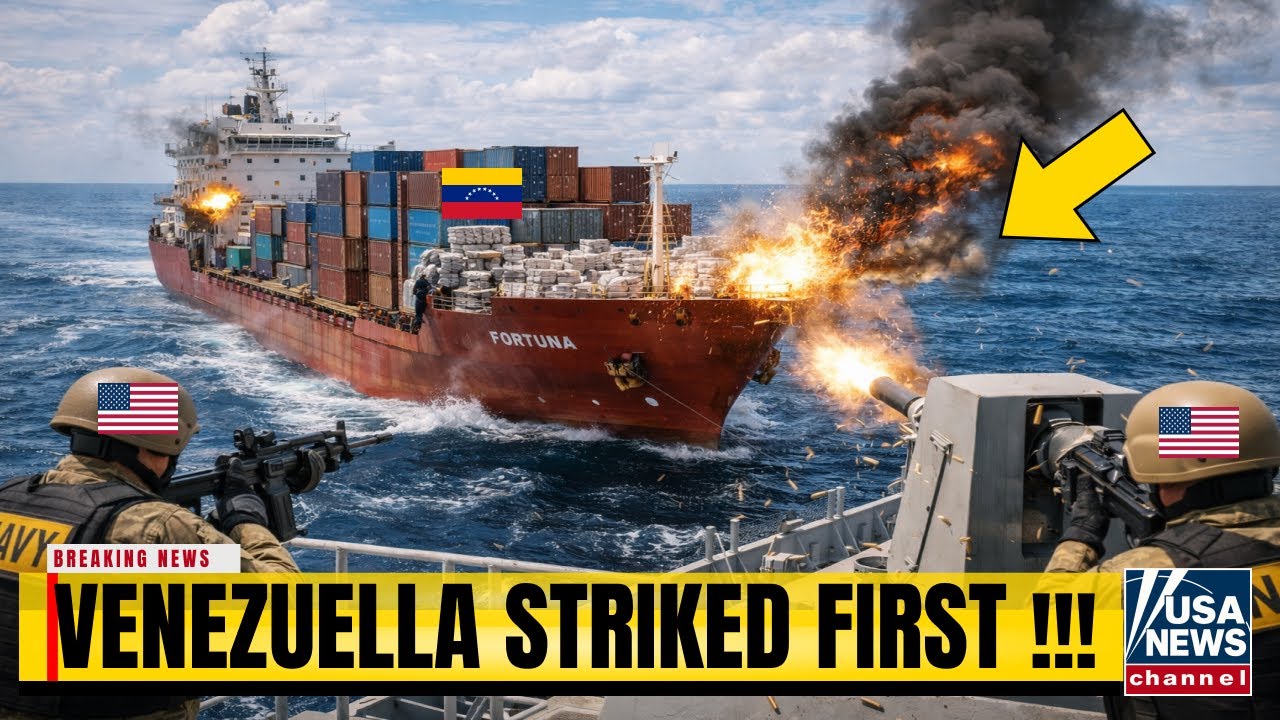 Venezuelan Cartel Uses Cargo Convoy to Smuggle 5 Tons of Cocaine — One U.S. Inspection Collapses...