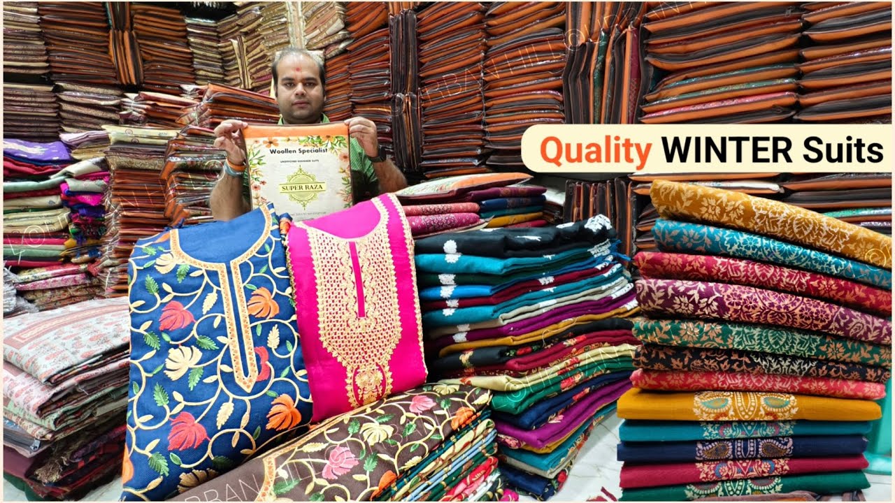 सर्दियों के लेडीज सूट, Woolen Suit Factory Rate Pashmina Suits Kaani Suit Winter wear Urbanhill