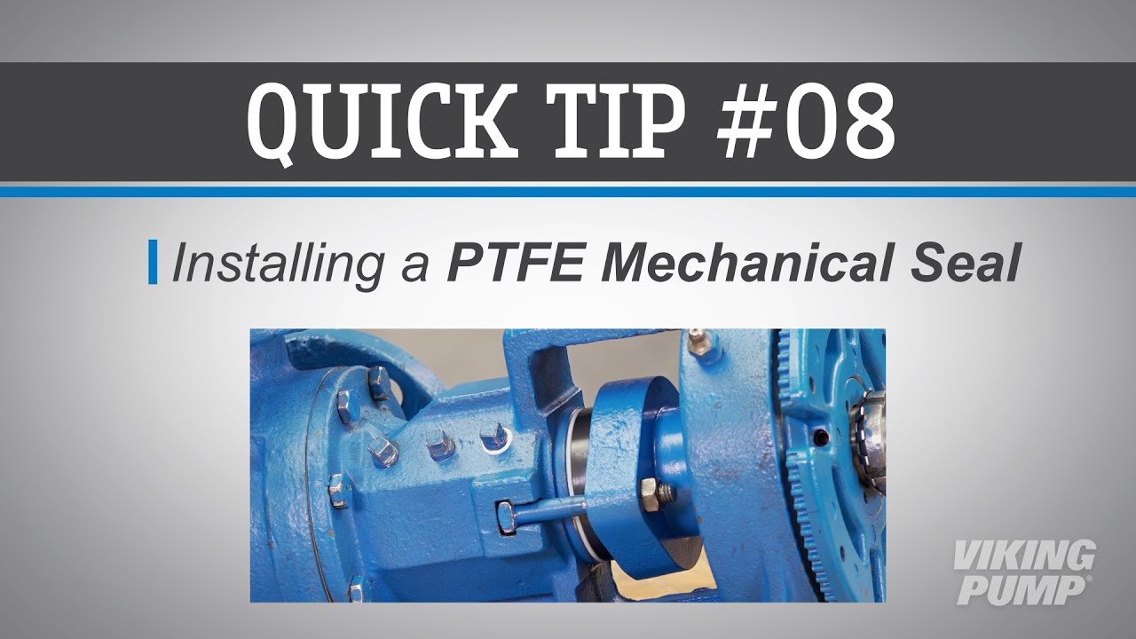 Quick Tip #08 | PTFE Mechanical Seal Replacement