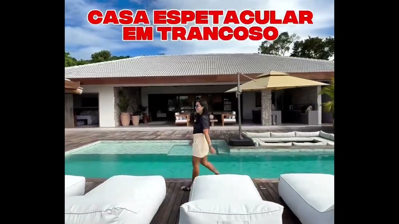 CASA A VENDA EM TRANCOSO- LUXO, EXCLUSIVIDADE E PRIVACIDADE