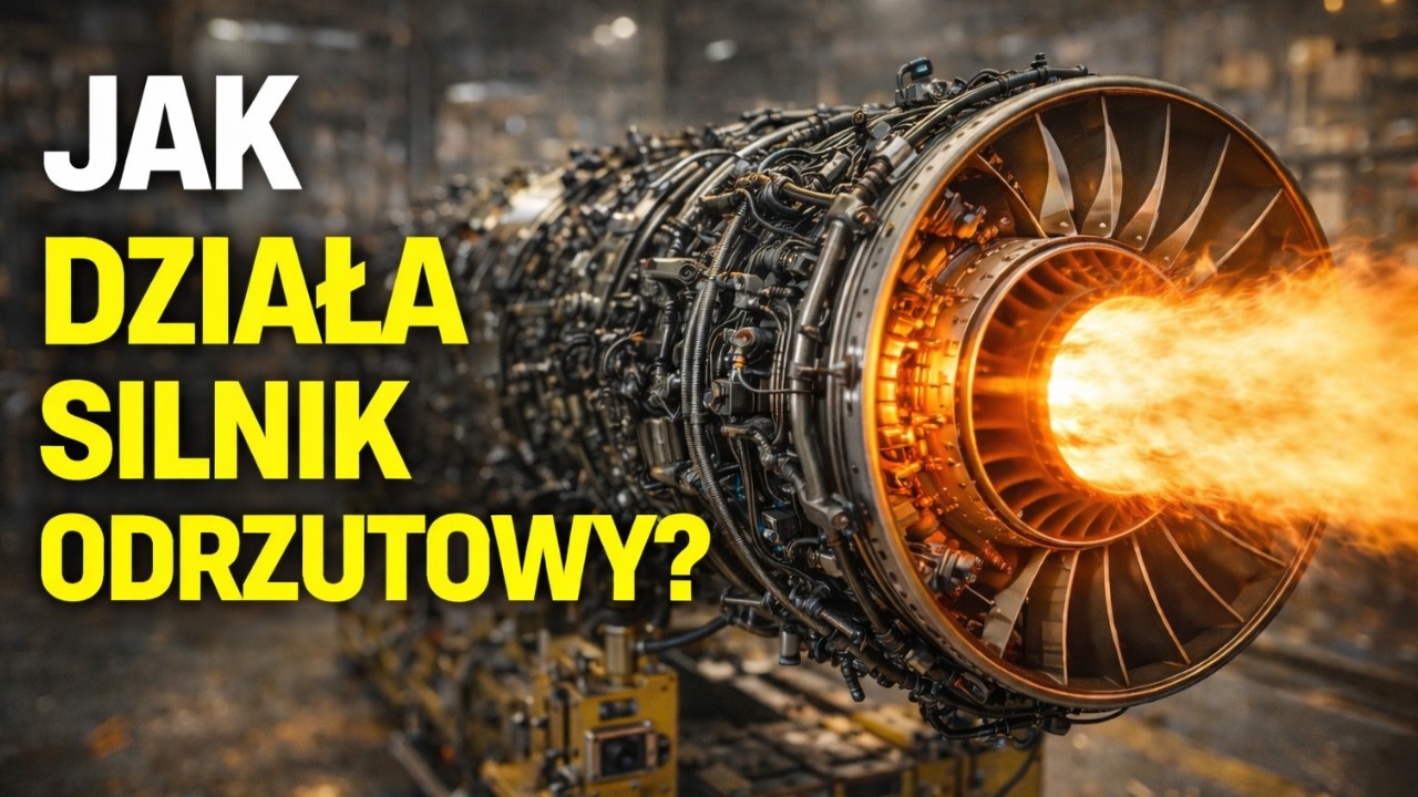Jak Działa Silnik Odrzutowy? Turbofan, Sprężarka, Komora Spalania, Turbina i Ciąg Samolotu!
