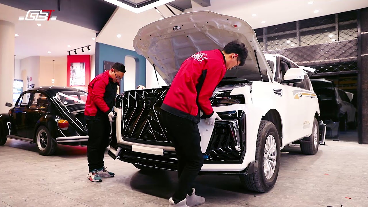How to Install GBT Black Hawk Body Kit For Nissan Patrol Y62.