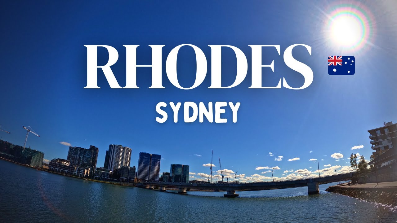 Rhodes, Sydney 🇦🇺 | Walking Tour | 4K