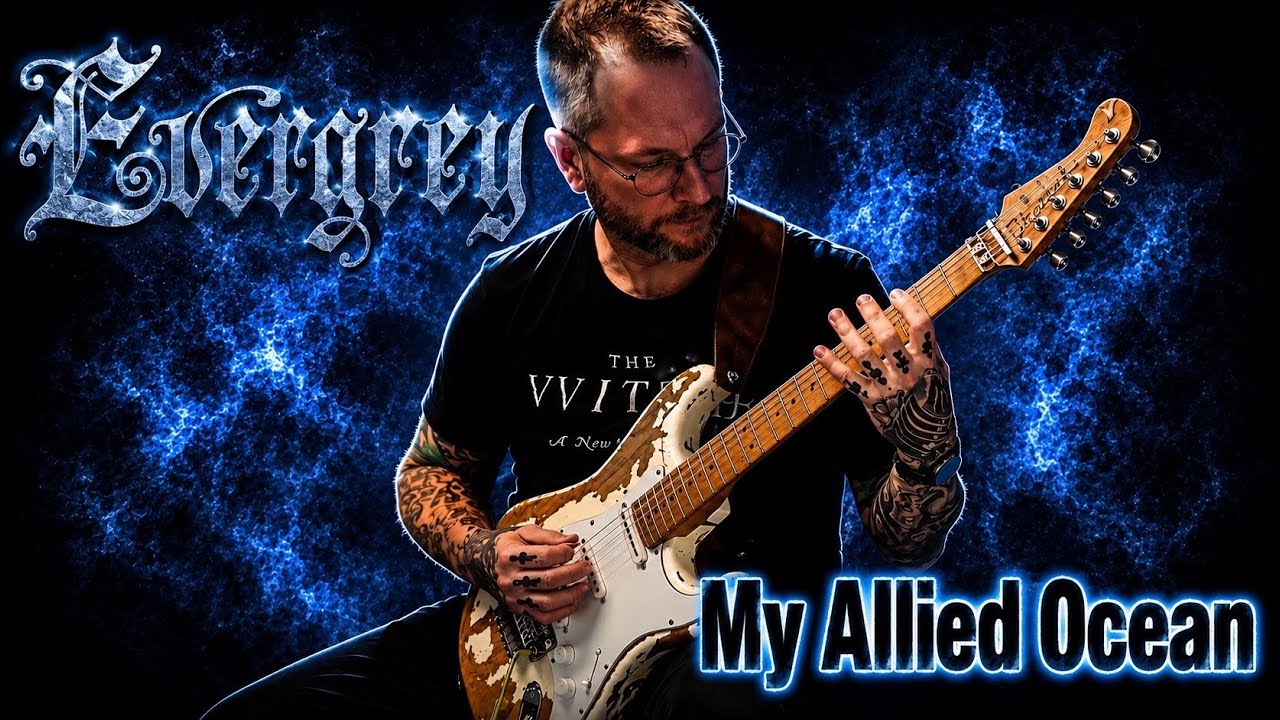 Evergrey 'My Allied Ocean' Guitar Cover Playthrough On A Charvel Henrik Danhage Pro-Mod Relic Hotrod