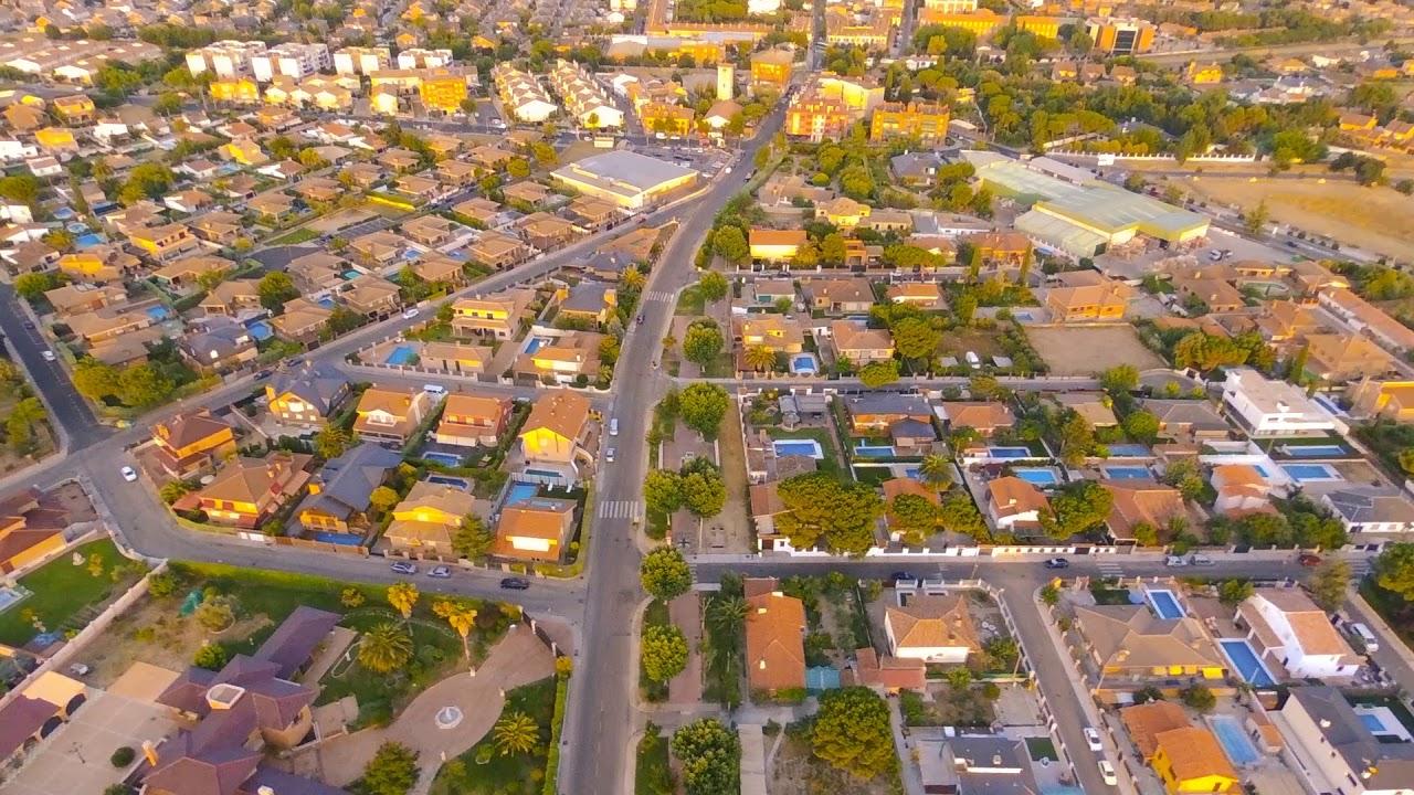 DronGriñon, vista aérea de Griñon a 150 metros de altura