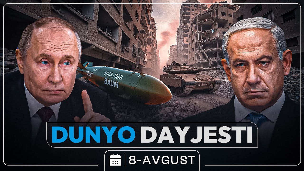Netanyaxuning yangi rejasi, Putin va Tramp uchrashuvi, AQSHning 20 ta yadro bombasi