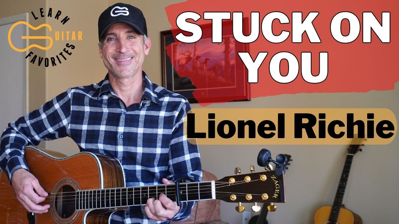 Stuck On You Lionel Richie - Guitar Tutorial | Picking, Chords & Play Along!