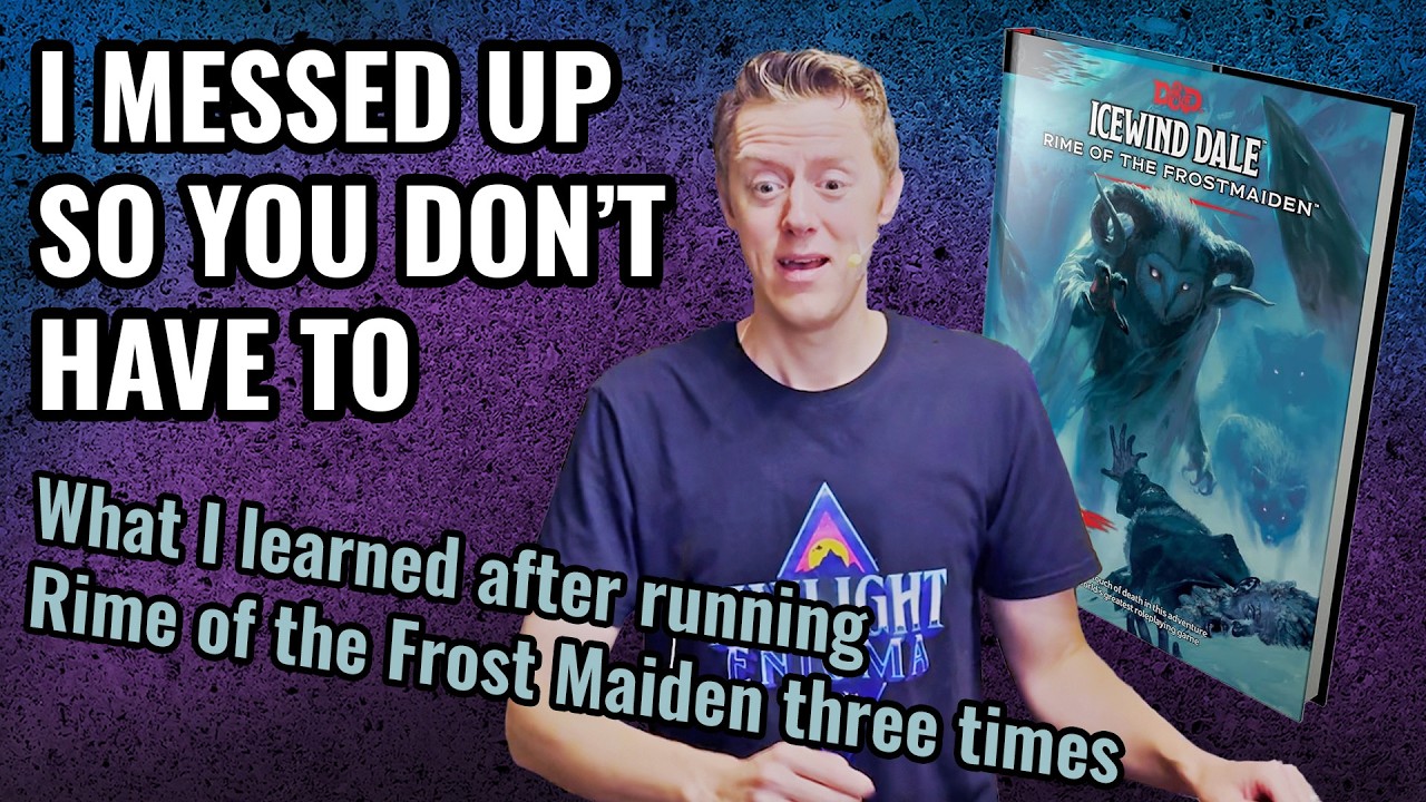 I Messed up the Beginning of Rime of the Frost Maiden THREE TIMES so You Don't Have to