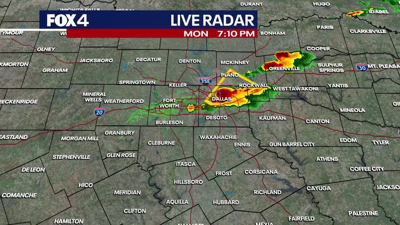 🔴LIVE: North Texas weather radar