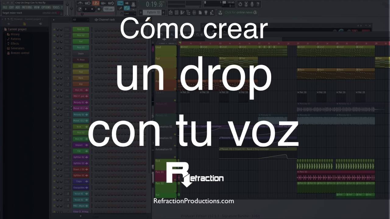 Haz un DROP espectacular con tu VOZ