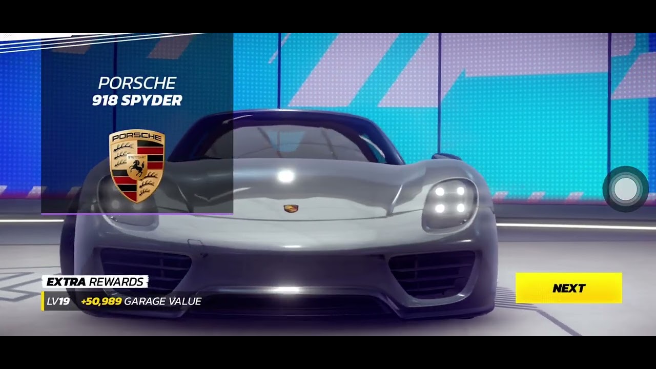 Buying Asphalt Legends Unite Fund. Garage level 19.