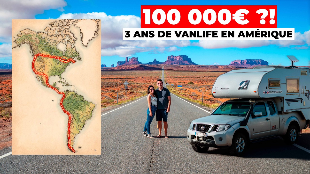 Combien ça coûte 3 ans de VANLIFE en Amérique ? Budget total 