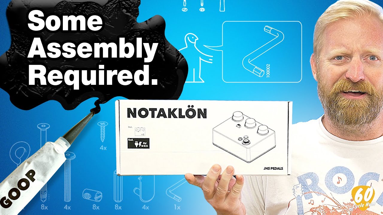 JHS прислал мне незаконченный KLON KLONE — развлекаюсь с педалью NOTAKLÖN в стиле IKEA