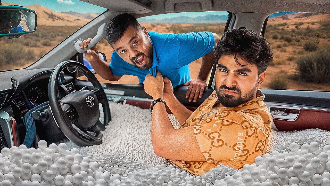My Team Pranked Me With 1 Billion Tiny Balls | Car Got Destroyed 😱