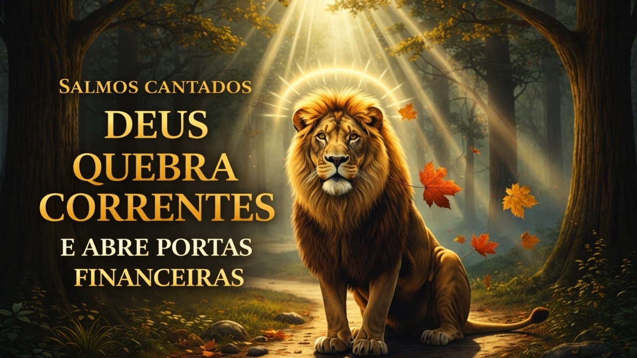 🎶 Salmos Cantados | Deus Quebra Correntes e Abre Portas Financeiras