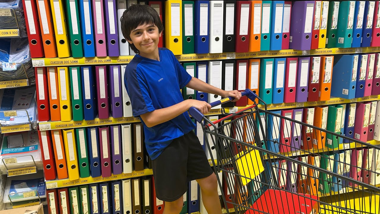 CHASSE AUX FOURNITURES SCOLAIRES 2025 DE CRISTIANO