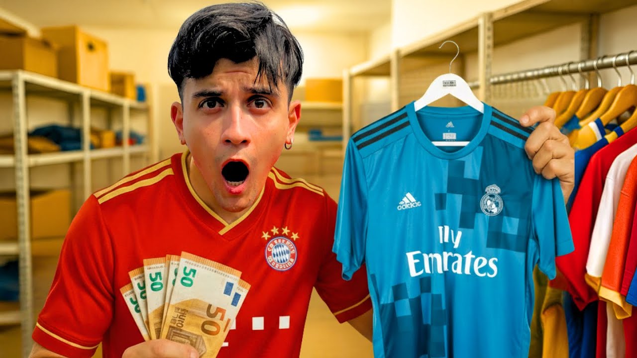 ⚽️ Proviamo a GUADAGNARE DEI SOLDI RIVENDENDO MAGLIE DA CALCIO! 😱💰