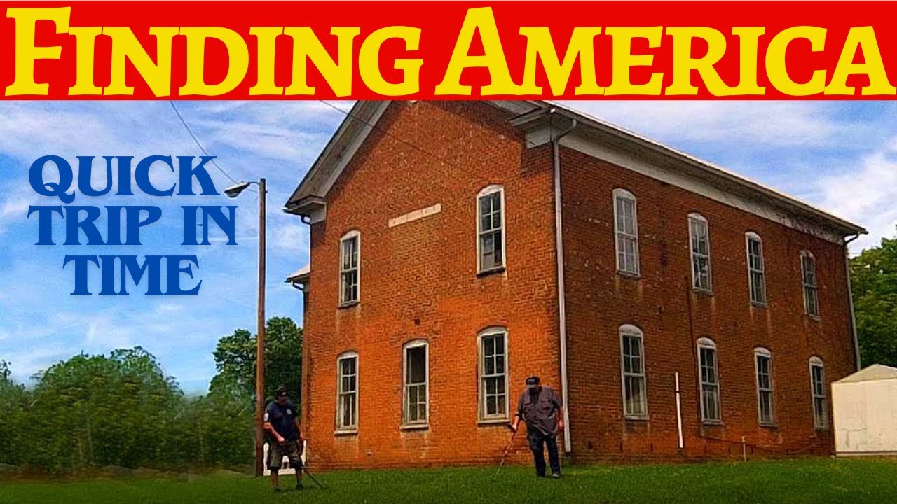 Metal Detecting a 140 Year Old School, a 250 Year Old Church and You're Bound to Have a Great Day!