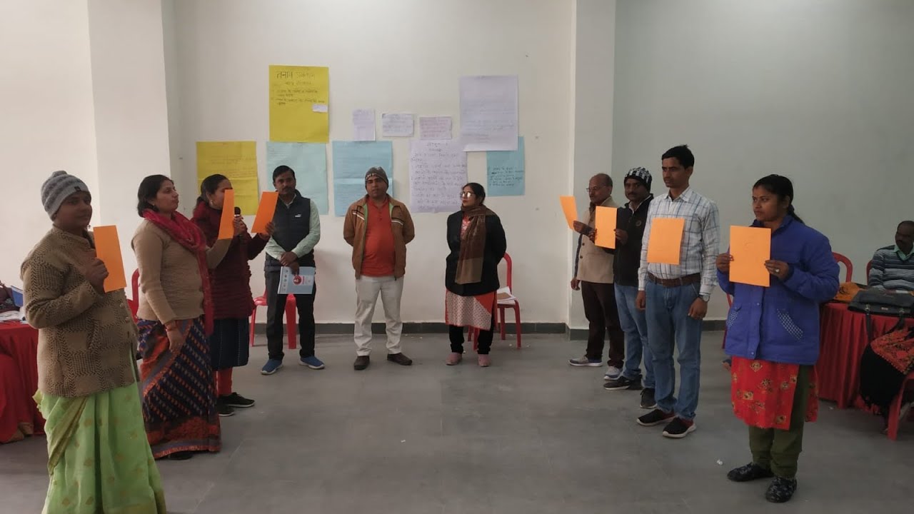 Umang school Health and wellness ambassador training.