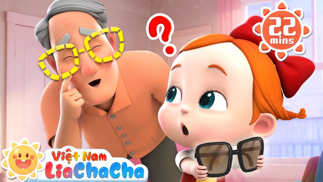 👓 Bài hát tìm kính cho ông | Kính của ông đi đâu rồi | LiaChaCha - Ca Nhạc Thiếu Nhi Việt Nam