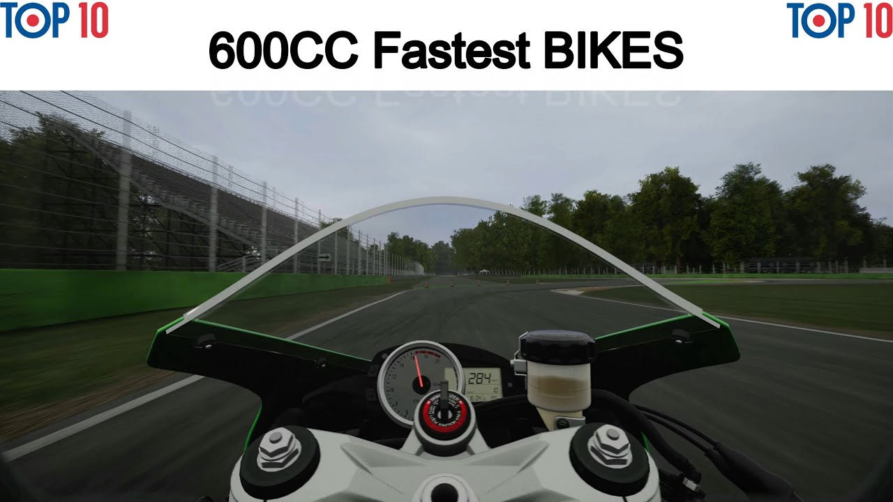 Top 10 Fastest 600cc SuperBikes in the World 2021 || Ride 4 || 4K 60FPS