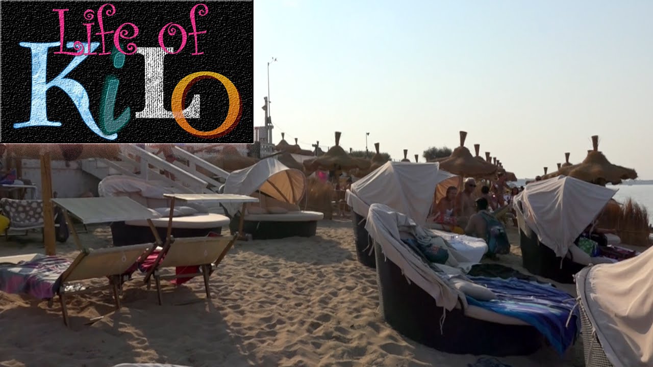 The beach at Lido Bambu near Monopoli