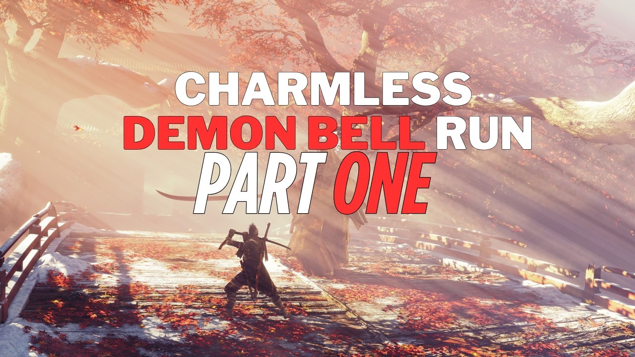 Sekiro: Charmless Demon bell Run (NG+5) | IM GETTING SKILL CHECKED WOW