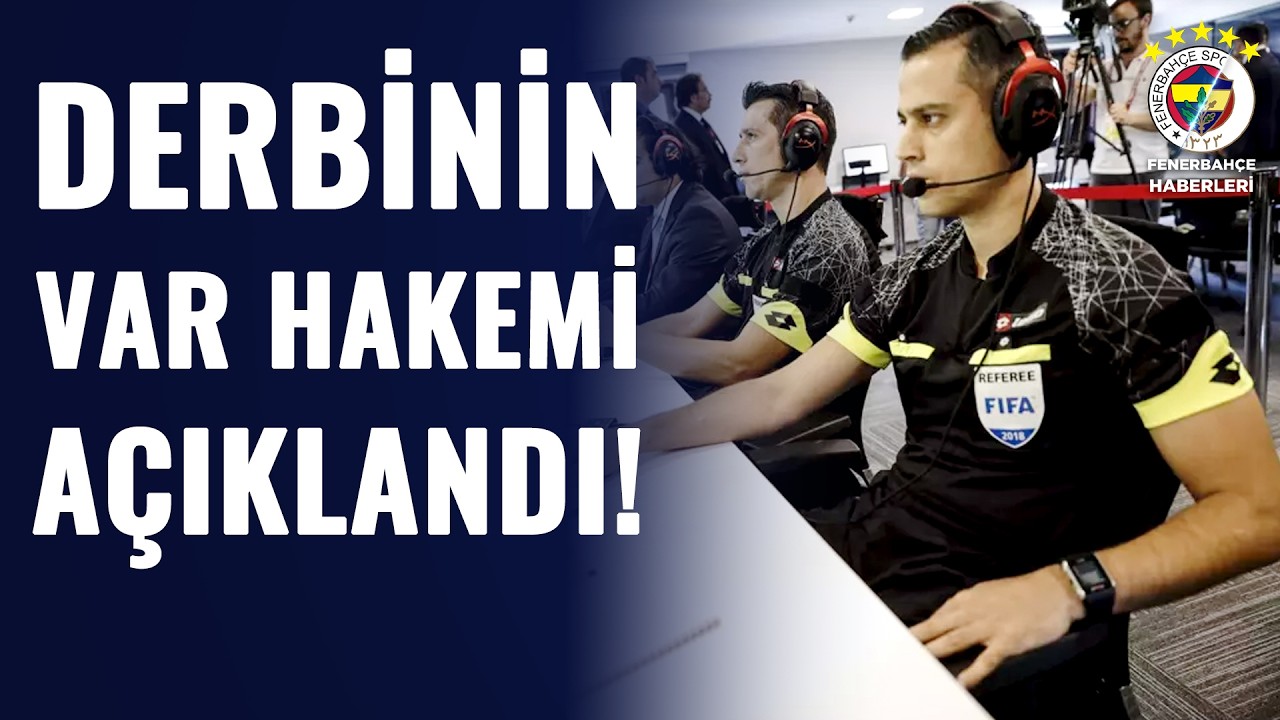 SICAK GELİŞME! Trabzonspor - Fenerbahçe Derbisinin VAR Hakemi Açıklandı!