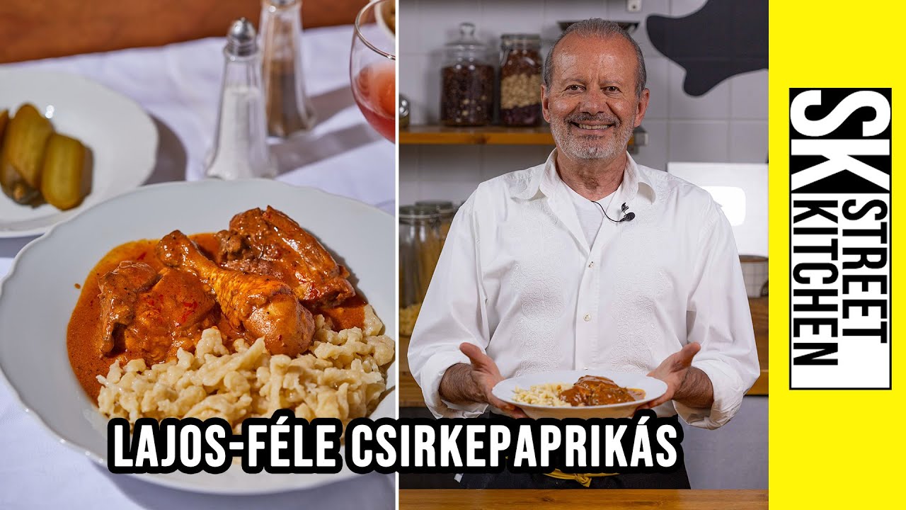 Lajos-féle CSIRKEPAPRIKÁS🍗🤩