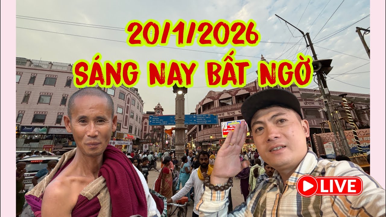 20/1 Bất Ngờ Thấy Nhiều Cảnh Lạ Tại Lumbini Sáng Nay
