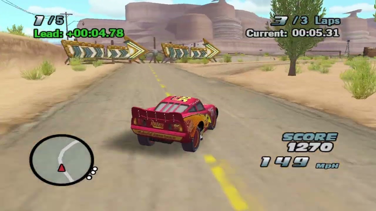 Cars: The Video Game Story Mode на ПК
