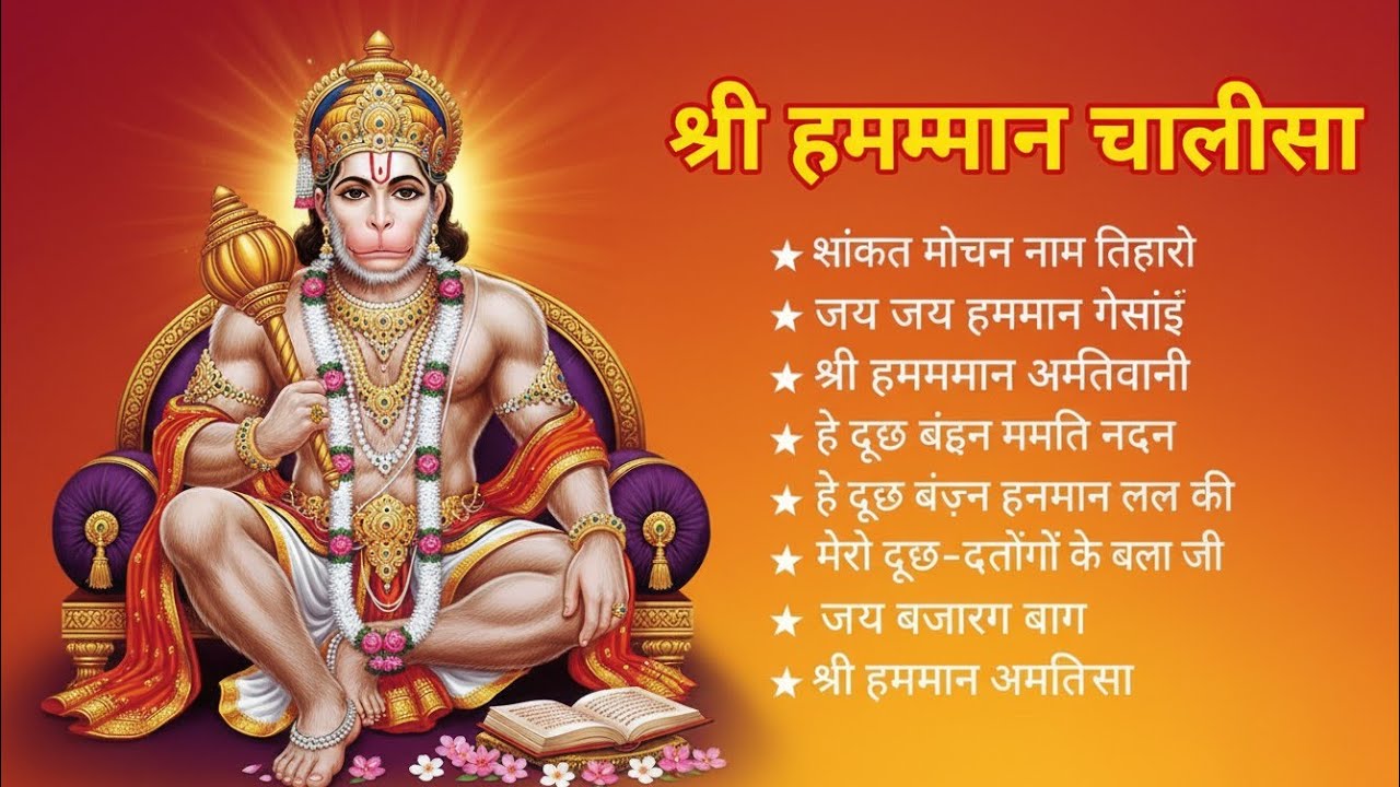 श्री हनुमान चालीसा 🌺🙏 Shree Hanuman Chalisa Original Video 🙏🌺 Gulshan Kumar Hariharan Full HD