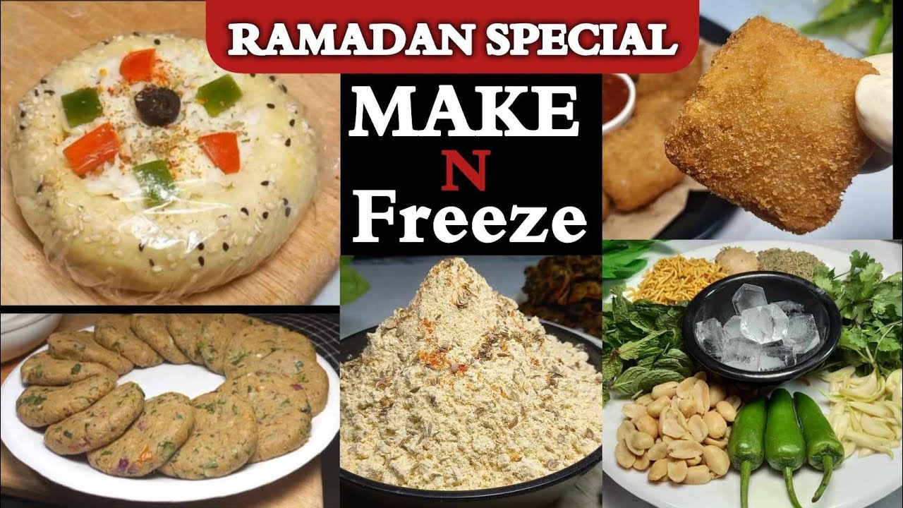 Ramadan Preparation 2026 || Make And Freeze recipes || Ramadan Recipes #ramadan #frozen #2025 #viral