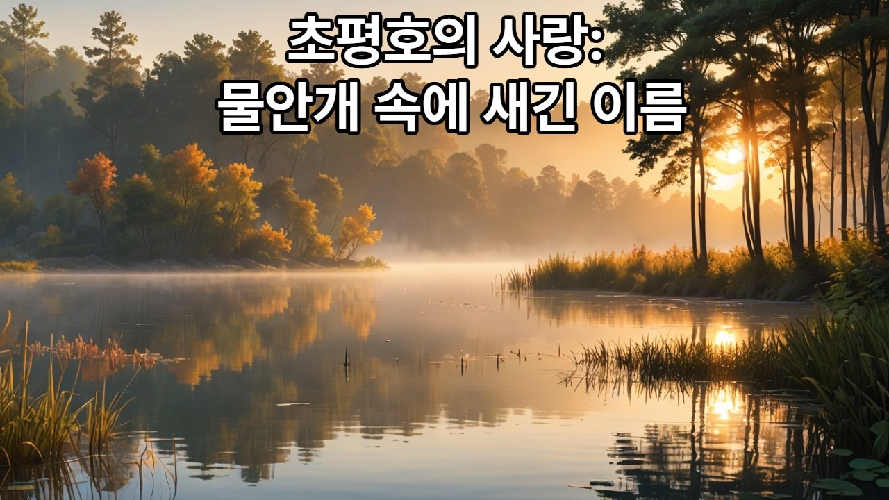 초평호 연가(Chopyeongho Sonata)-뮤직비디오