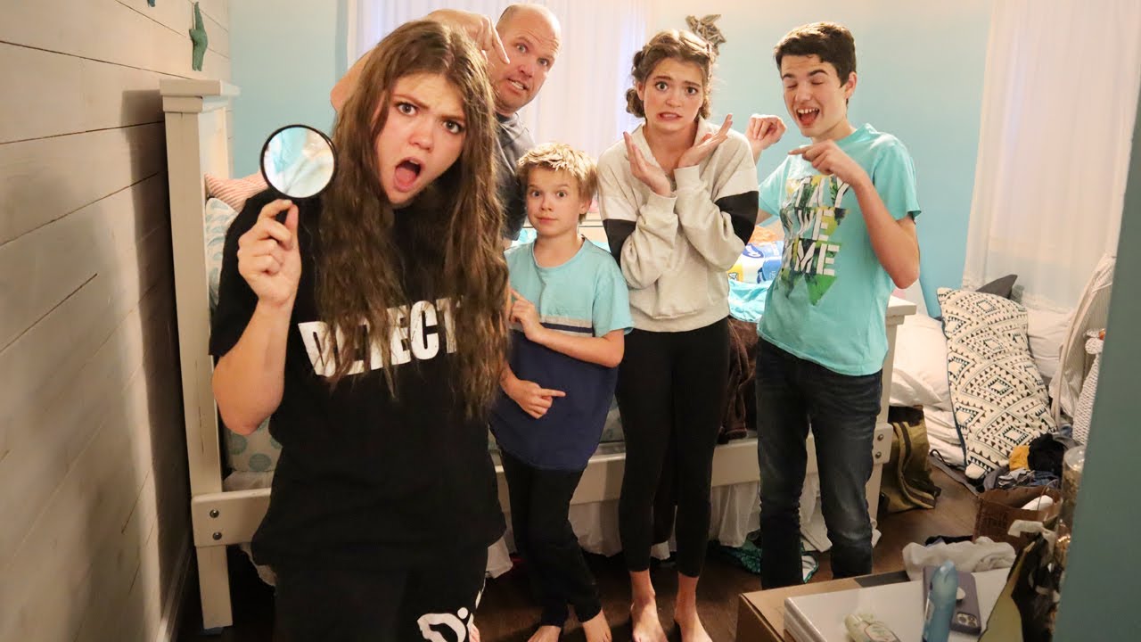 Detective Guesses Who Destroyed My Room!