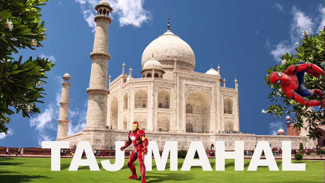 SUPERHERO AT TAJ MAHAL
