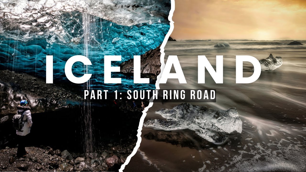 ICELAND: Part 1 (South) - Black Sand Beaches, Waterfalls, Ice Caves, Diamond Beach + More!