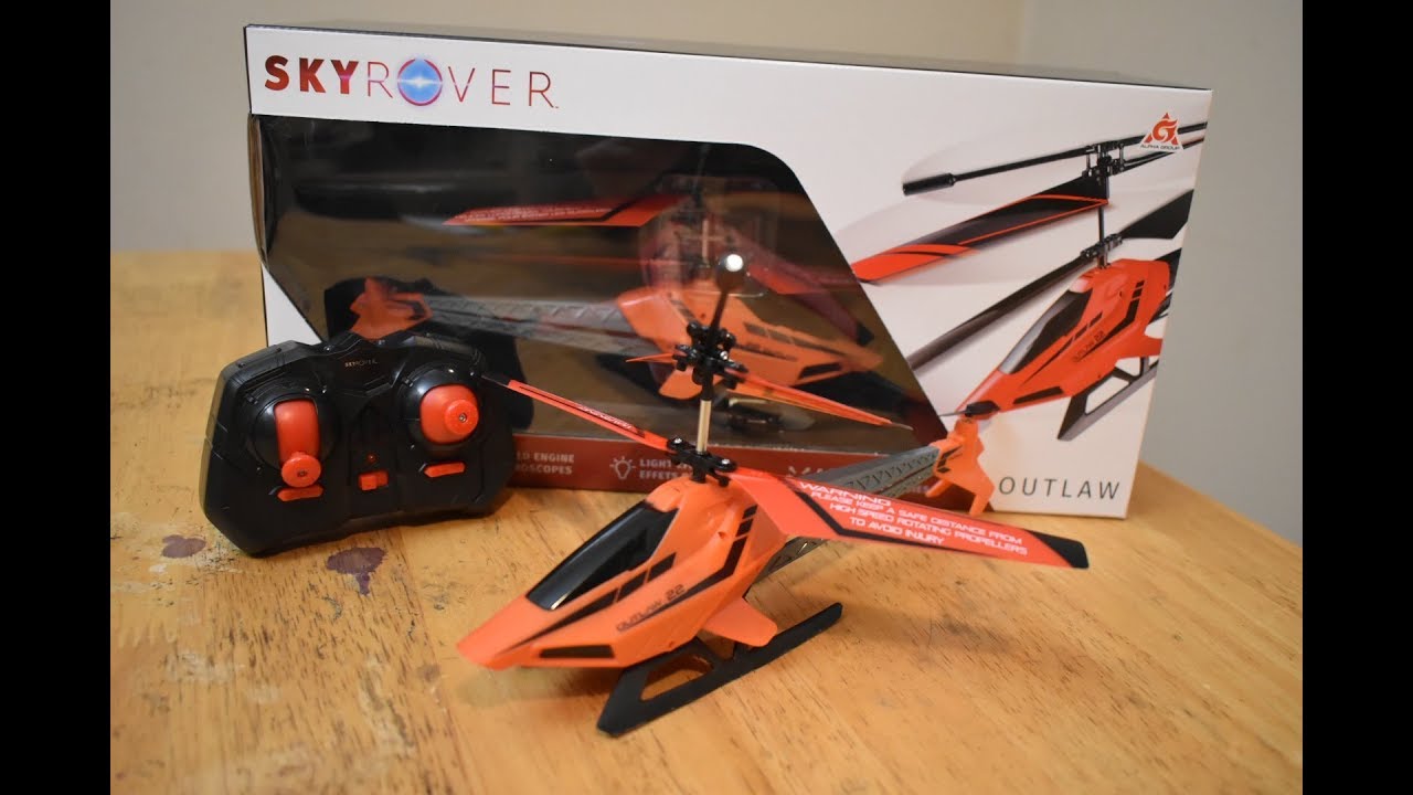 Skyrover Outlaw 3.5 Channel RC Helicopter - Unboxing & Review