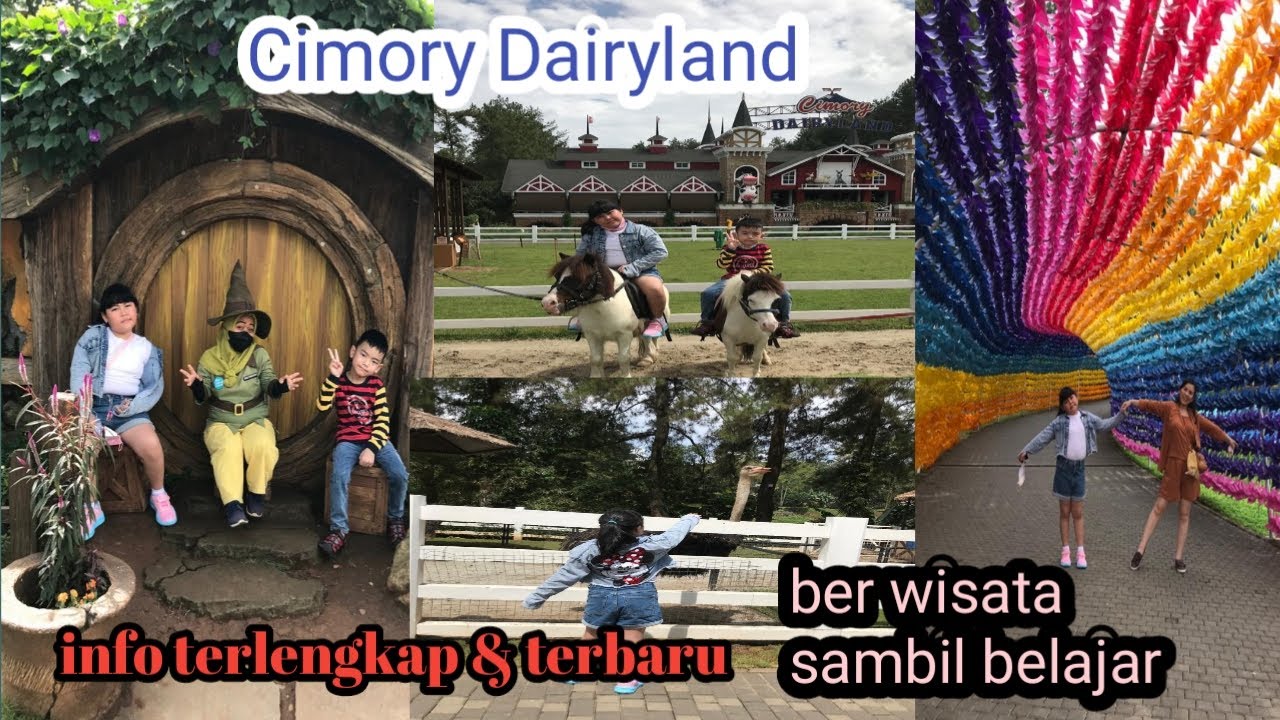 CIMORY DAIRYLAND TEMPAT WISATA KEKINIAN || DI PUNCAK