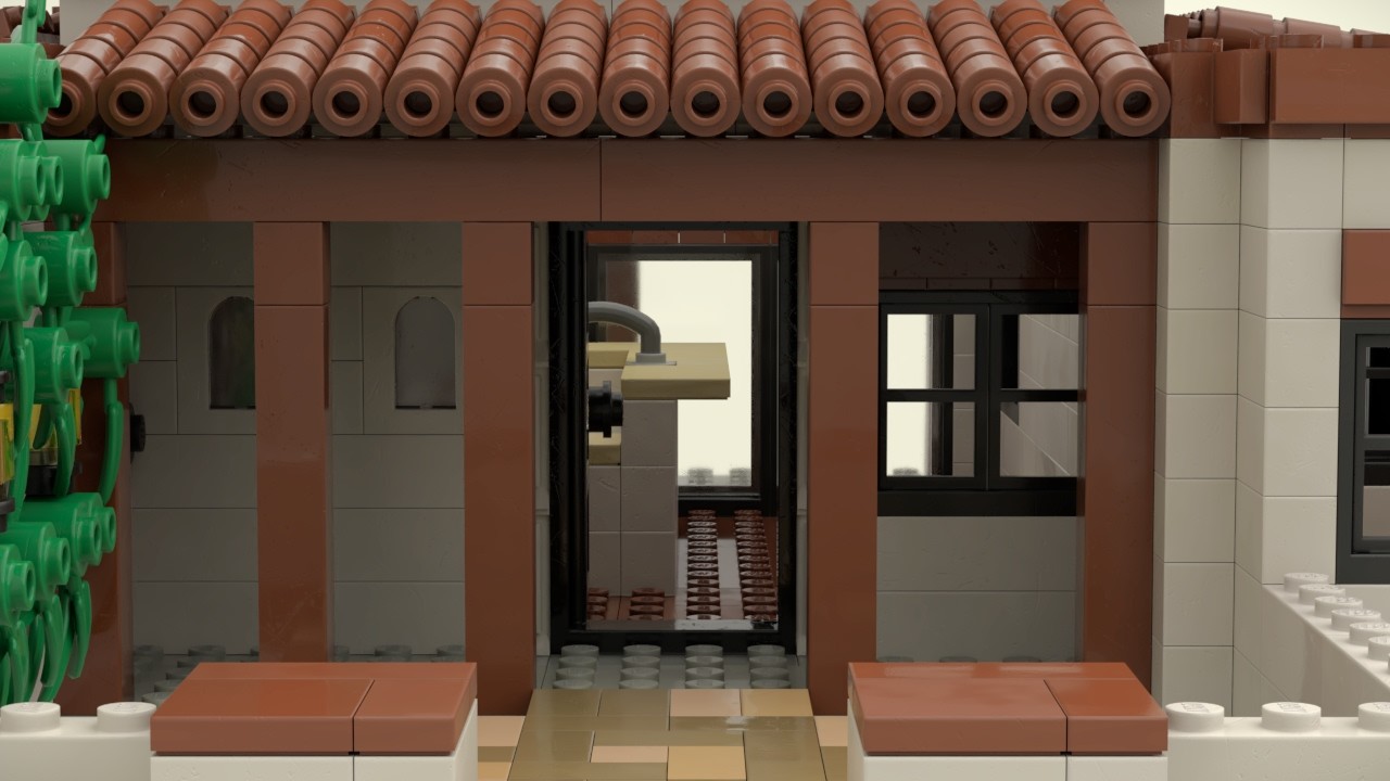 You're Early! I'm making a LEGO set of my childhood home - Day 23