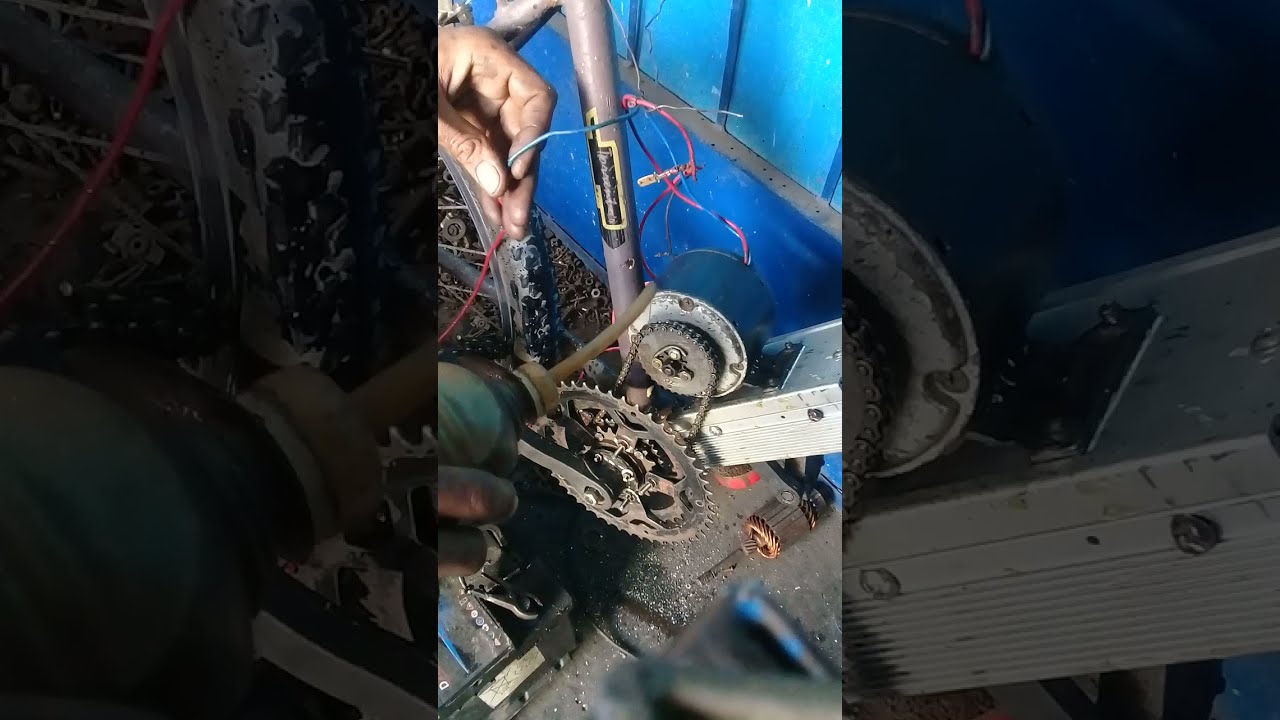 تحويل دراجة هوائية كهرباء fonctionnement vélo électrique