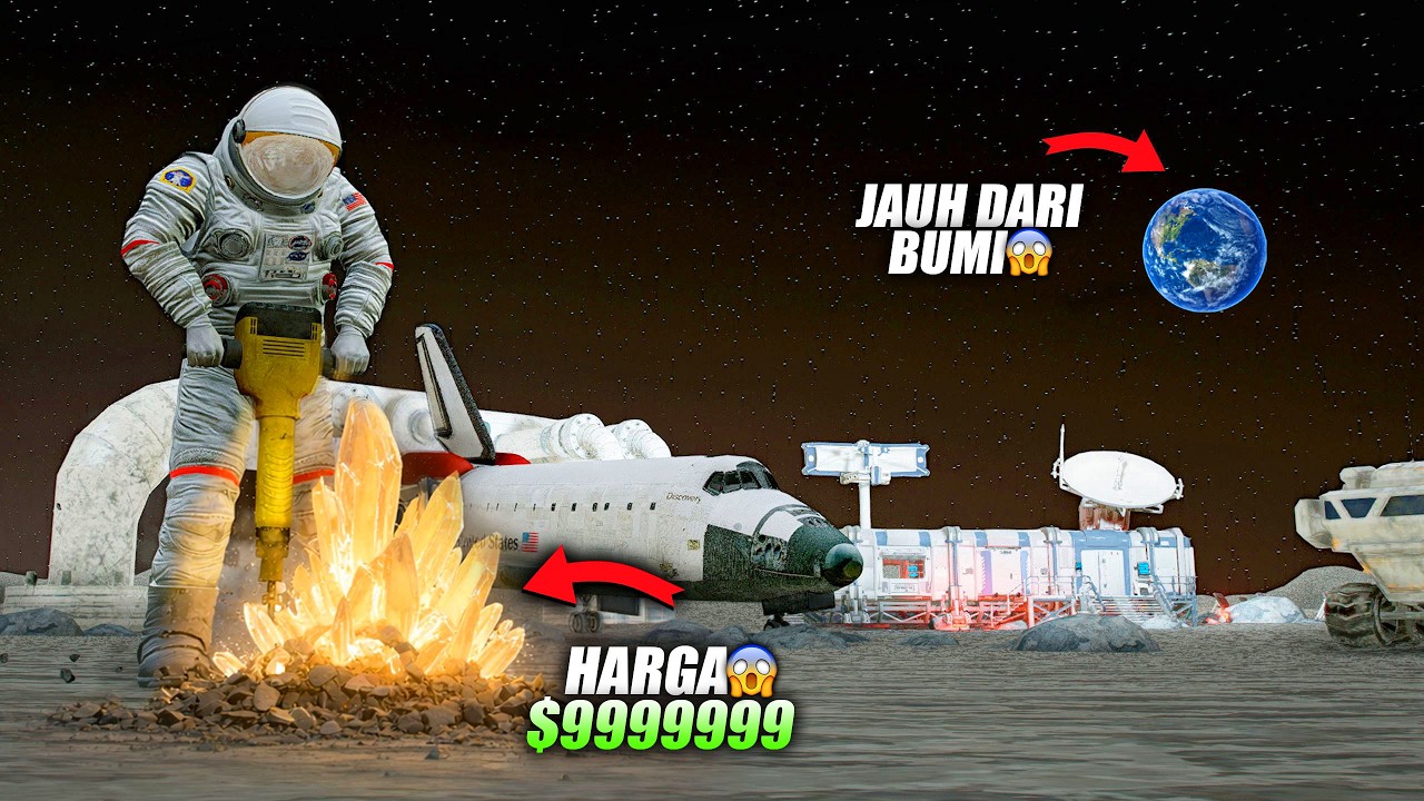 MISI KEI MENCARI BATU KRISTAL PALING LANGKA DI BULAN LUAR ANGKASA DI GTA 5 ROLEPLAY