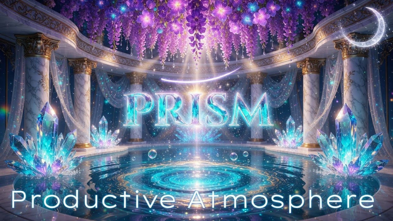 For Calm and Clarity | Focus Cave - Prism LIVE (3 Hours)