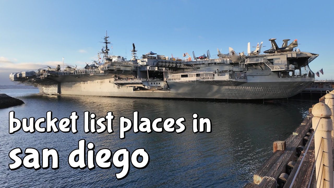 Exploring Bucket List Places in San Diego · USS Midway Museum, Coronado, Imperial Beach