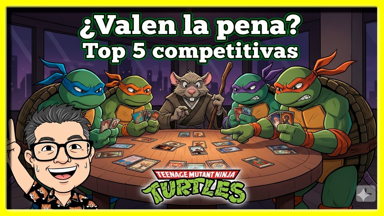 🐢 Las 5 MEJORES cartas de las TORTUGAS NINJA para cEDH 🐢