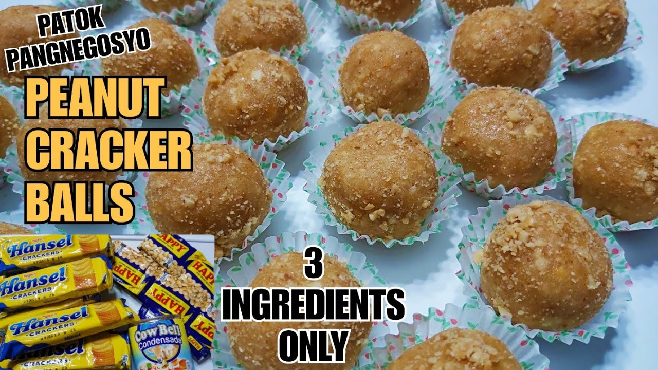 PEANUT CRACKER BALLS 💓 | 83 pesos Puhunan | Sobrang sarap Patok na patok PangNegosyo