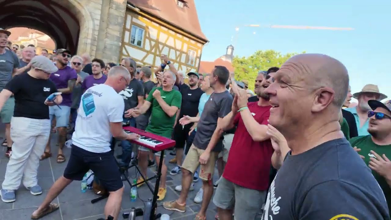 Männersache Kneipenchor: "Du bist ein Wunder" Live vom Alten Rathaus Bamberg! ✨🎤